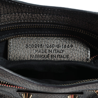 Balenciaga Grained Calfskin Classic Gold Hardware Mini City Ombre Grey Gradient 9 of 9