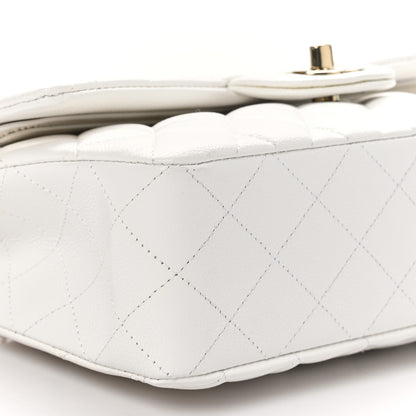 Chanel Caviar Quilted Small Double Flap White 9 of 11