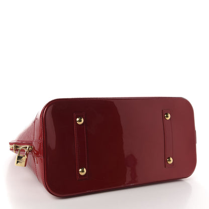 Louis Vuitton Vernis Alma GM Pomme D'Amour 4 of 9