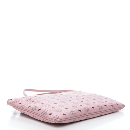MCM Visetos Medium Crossbody Pouch Soft Pink 3 of 8