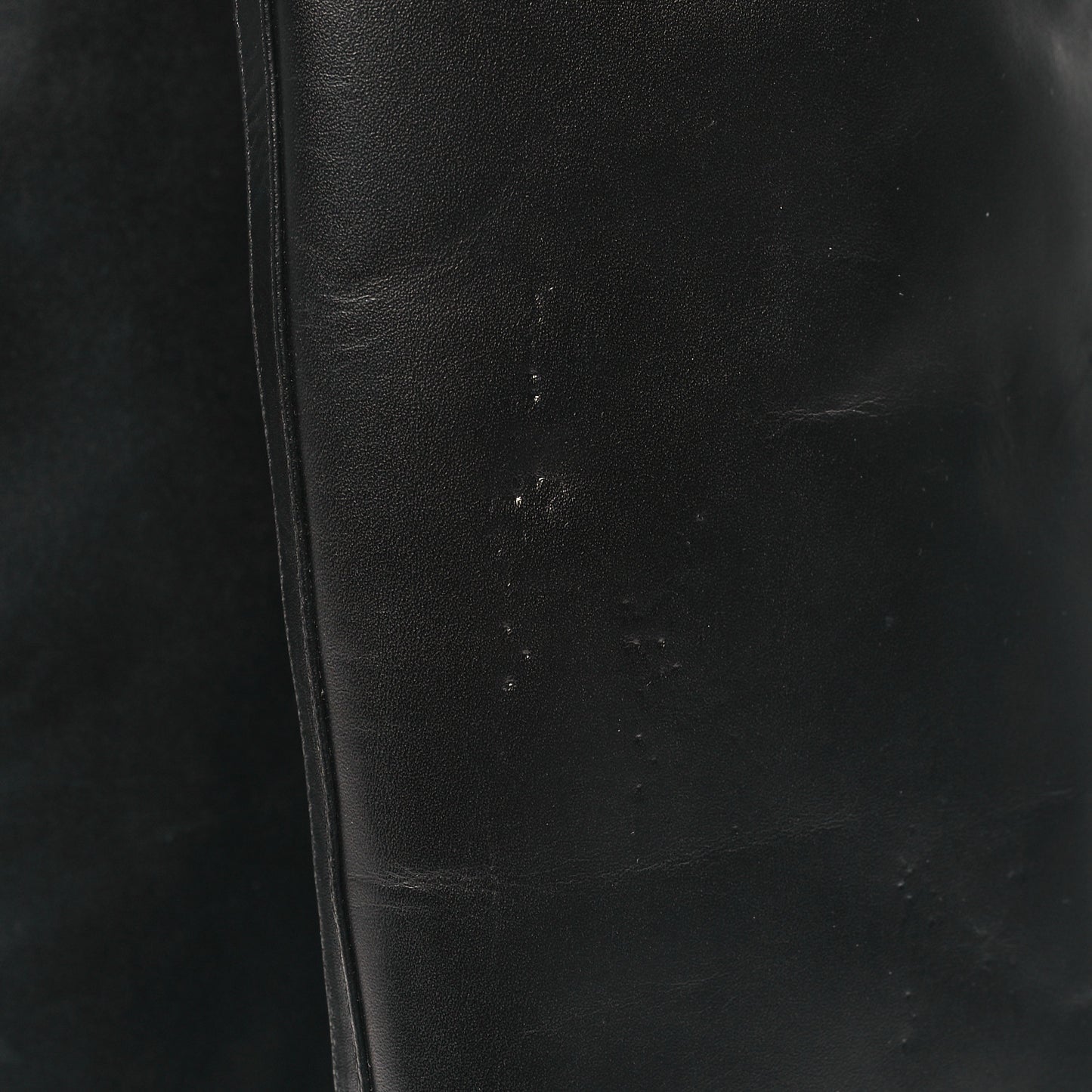 Calfskin Vlogo Knee High 85mm Boots 40 Black