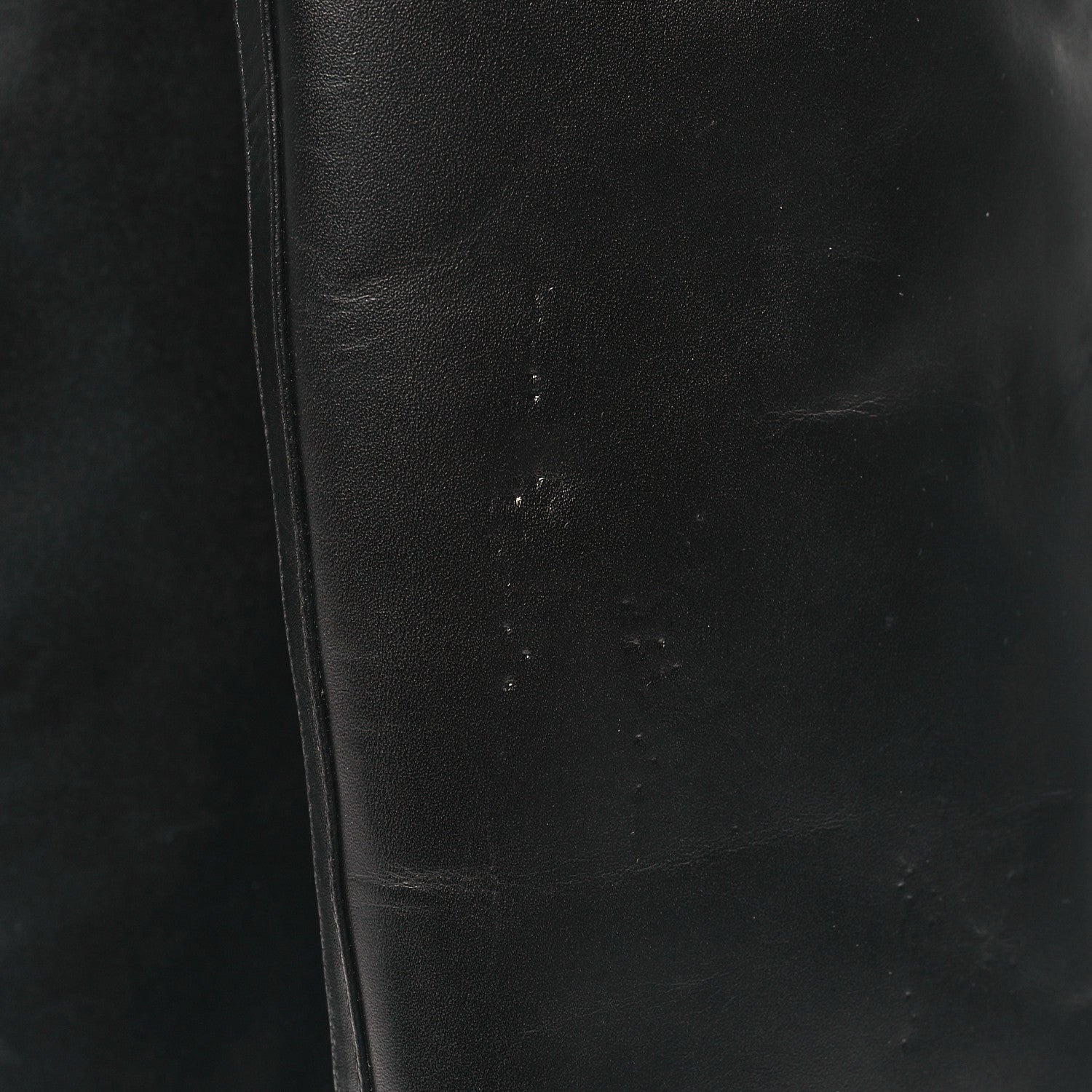 Valentino Garavani Calfskin Vlogo Knee High 85mm Boots 40 Black 8 of 9