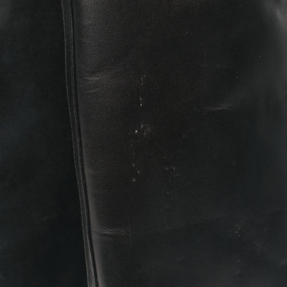 Valentino Garavani Calfskin Vlogo Knee High 85mm Boots 40 Black 8 of 9