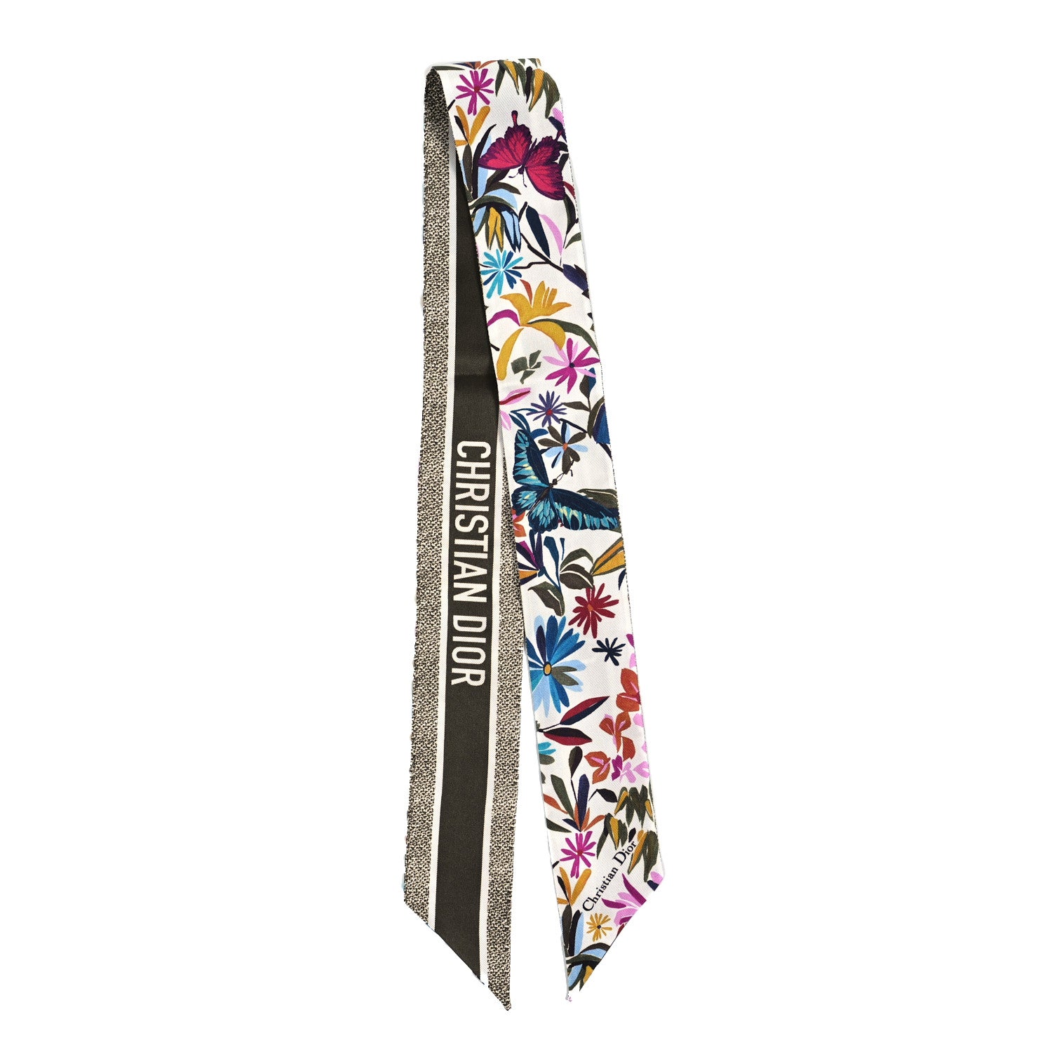 Christian Dior Silk Fantastica Mitzah Scarf Multicolor 2 of 3