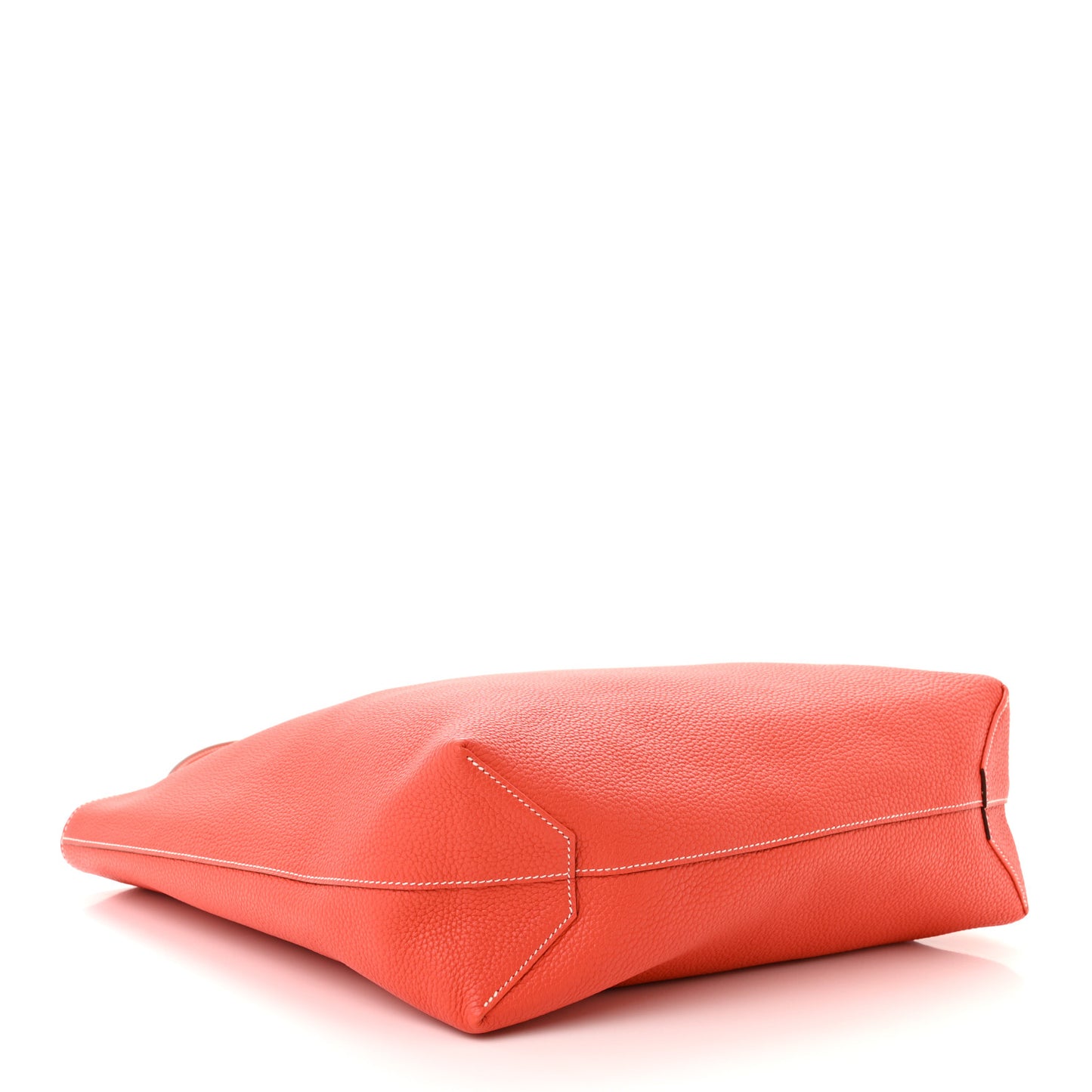 Taurillon Clemence Double Sens 45 Reversible Tote Rose Jaipur