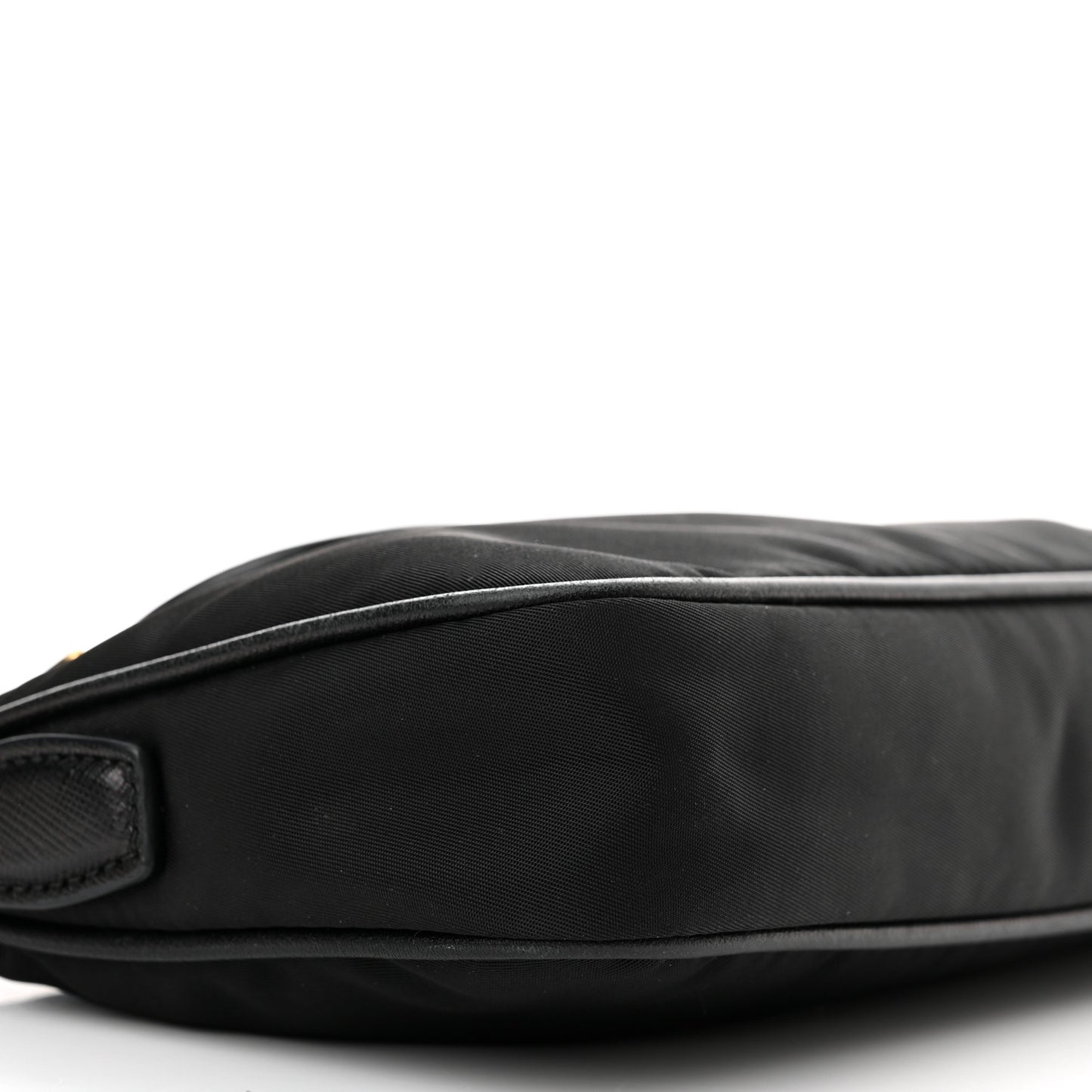 Tessuto Nylon Saffiano Crossbody Bag Black