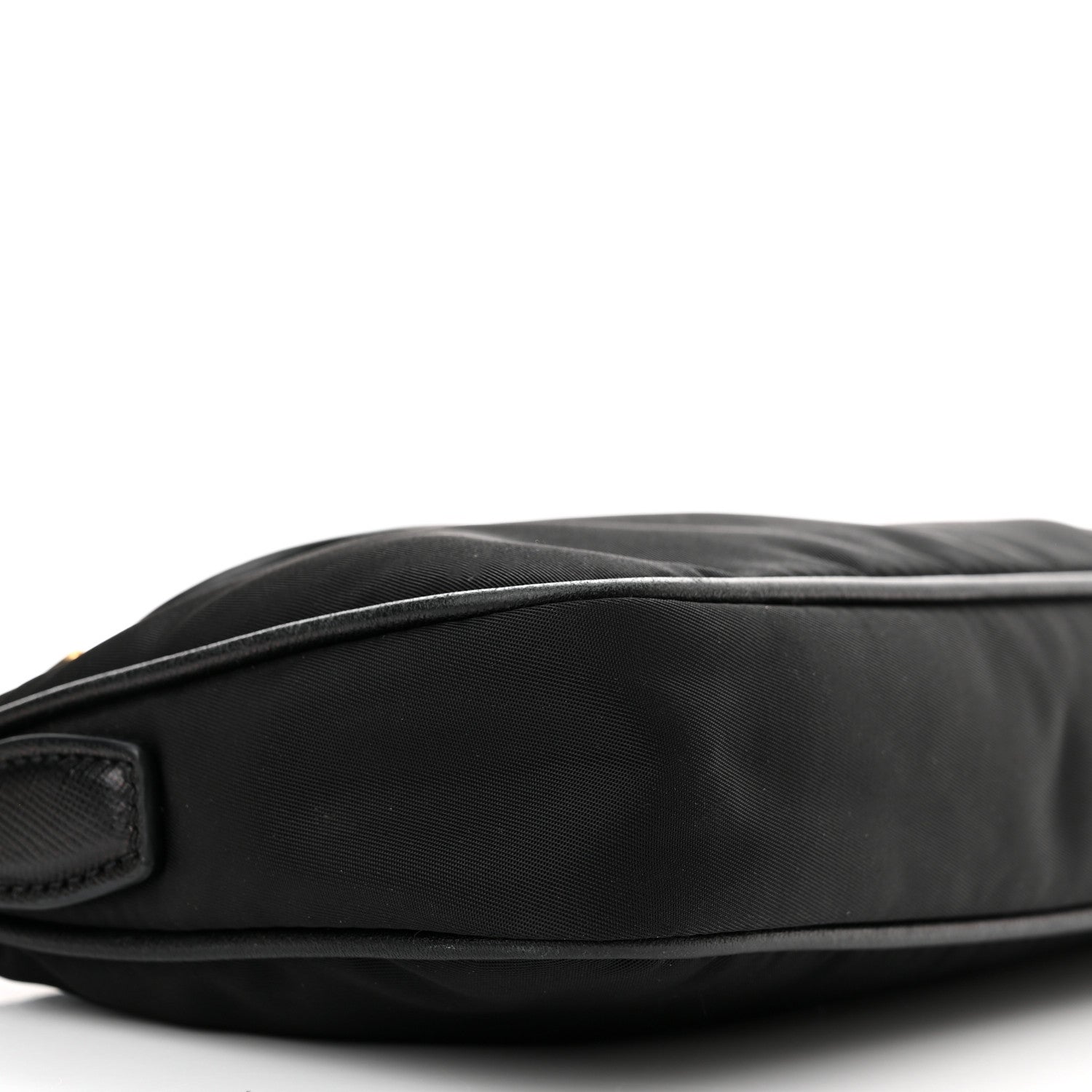 Prada Tessuto Nylon Saffiano Crossbody Bag Black 10 of 15