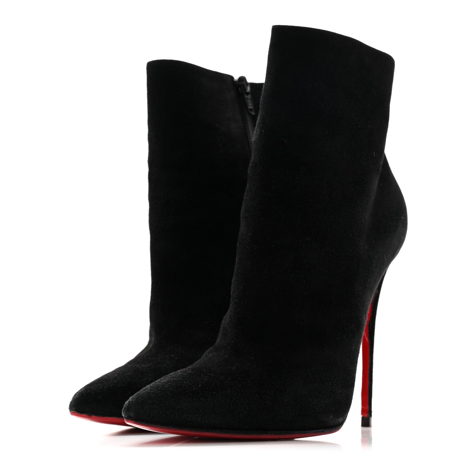 Christian Louboutin Suede So Kate Booty 120 Ankle Boots 37.5 Black 7 of 24