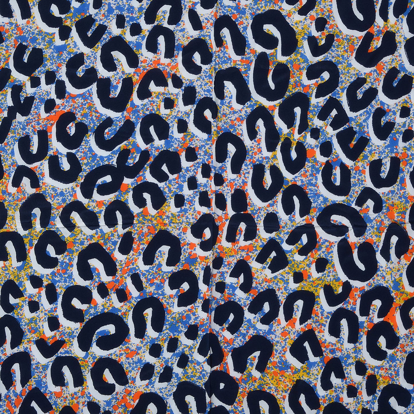 Silk Leo Spray Giant Square Piment