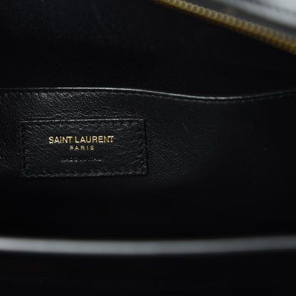 Saint Laurent Shiny Calfskin Large Uptown Tote Black 6 of 14