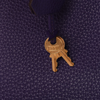 Hermes Togo Birkin 35 Iris 11 of 32