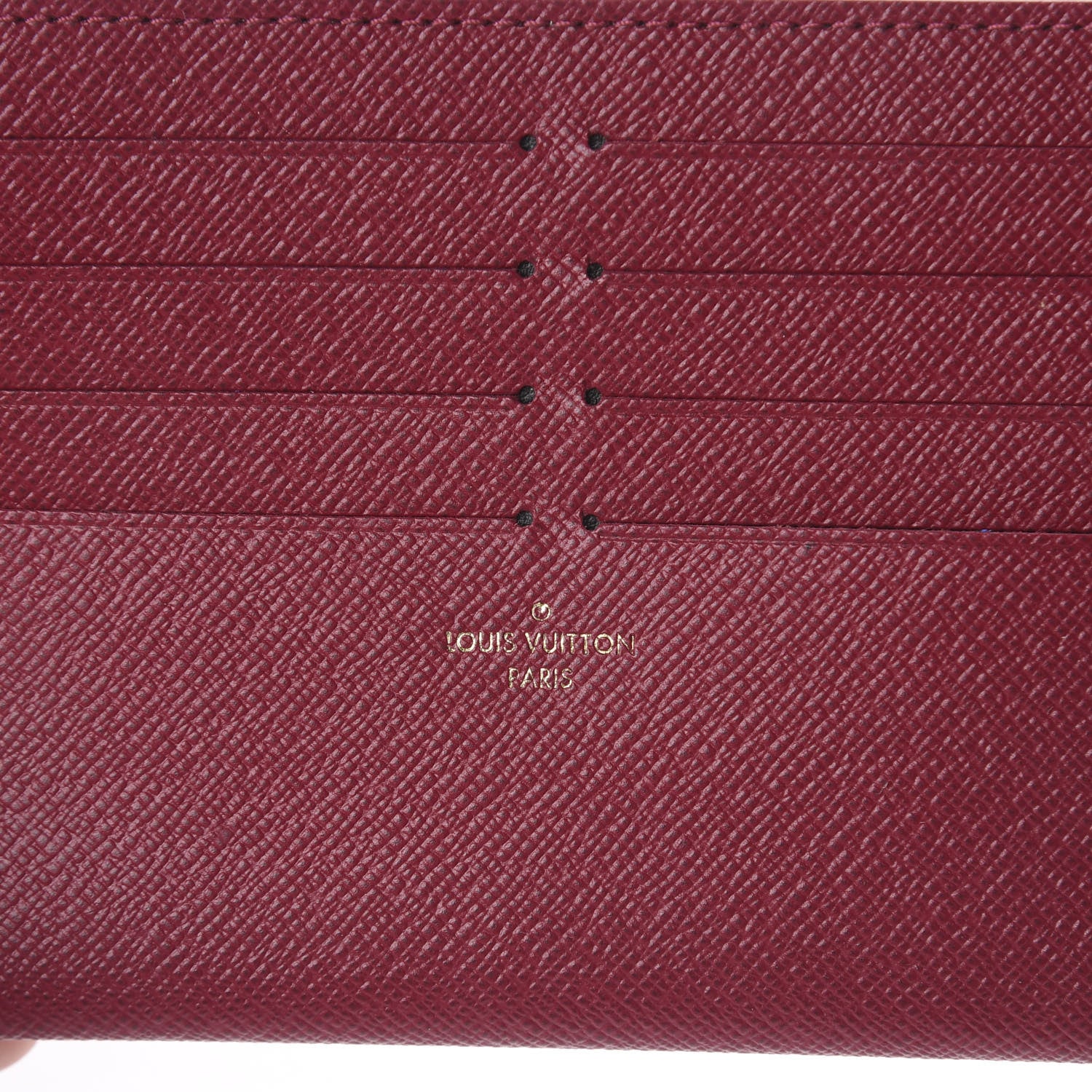 Louis Vuitton Calfskin Felicie Card Holder Insert Fuchsia 9 of 10