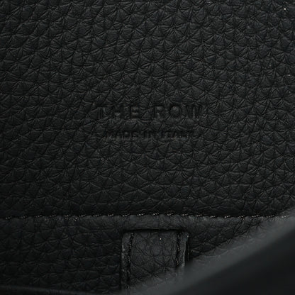 The Row Grained Calfskin Soft Margaux 10 Bag Black 6 of 9