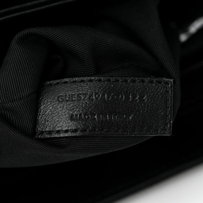Saint Laurent Calfskin Y Quilted Monogram Monochrome Large Loulou Chain Satchel Black 7 of 12