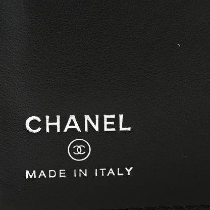 Chanel Grained Calfskin Quilted Passport Holder Wallet So Black 6 of 8