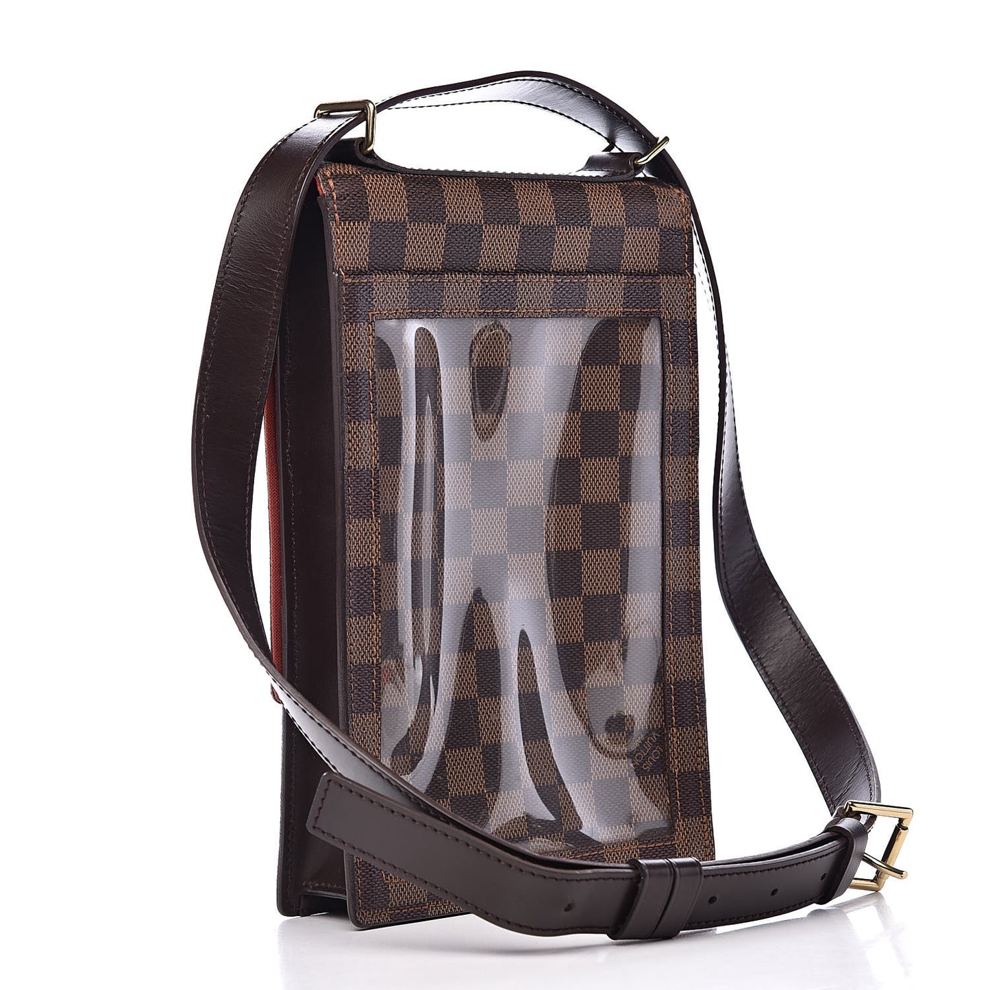 Damier Ebene Portobello Travel Shoulder Bag