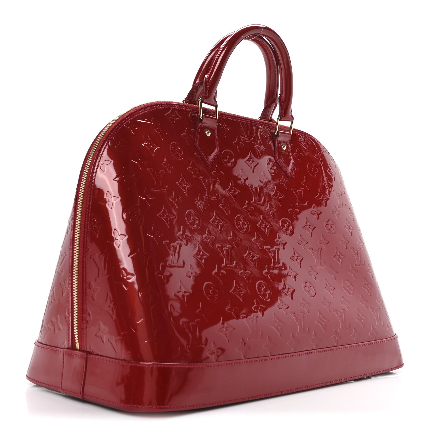 Louis Vuitton Vernis Alma GM XL Pomme D'Amour 3 of 9