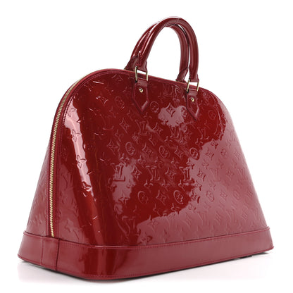 Louis Vuitton Vernis Alma GM XL Pomme D'Amour 3 of 9