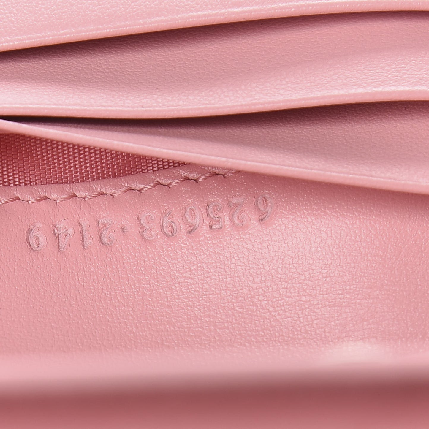 Calfskin Matelasse GG Marmont Mini Wallet On Chain Wild Rose