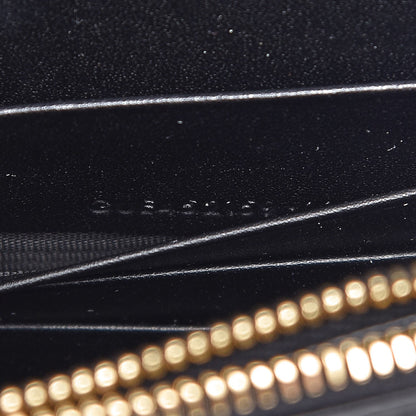 Saint Laurent Smooth Calfskin Classic Monogram Kate Tassel Chain Wallet Black 7 of 7