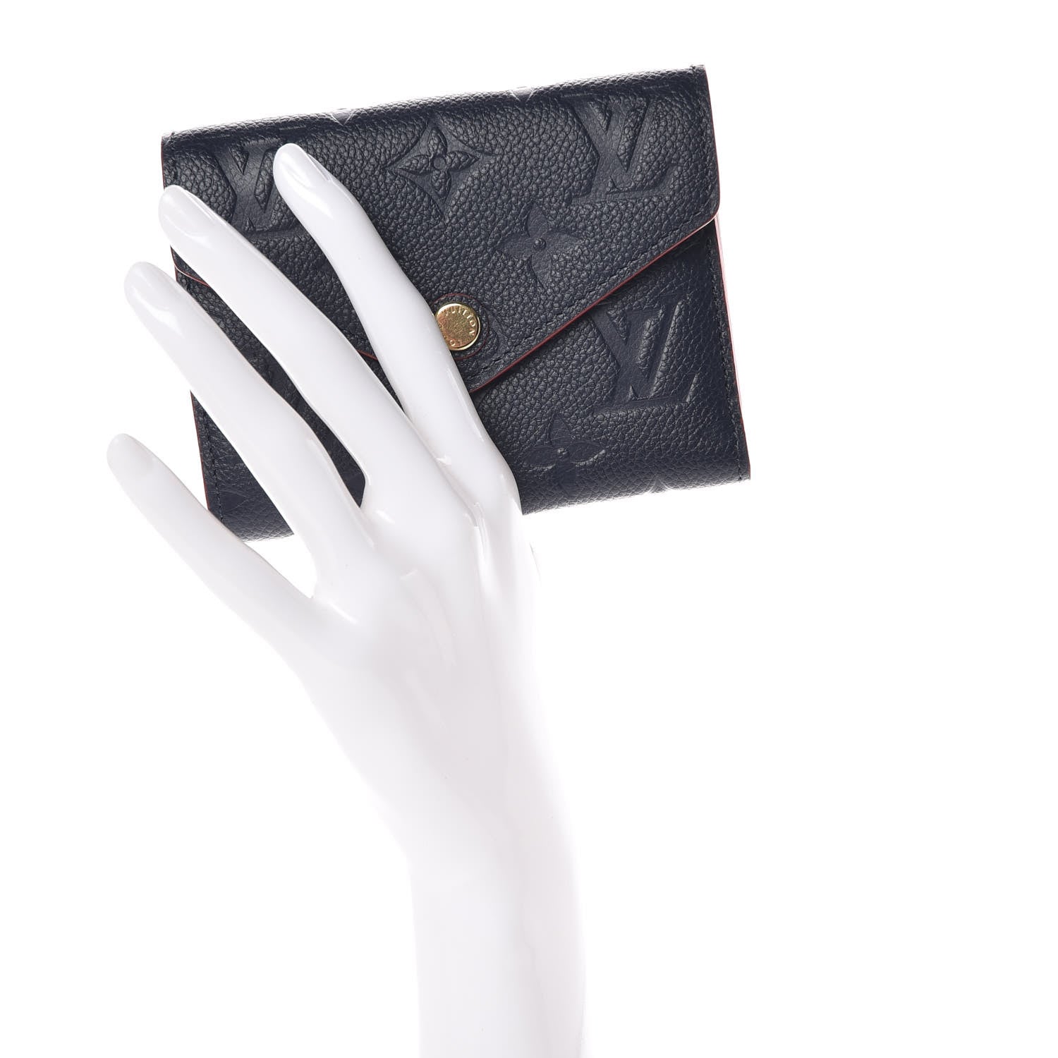 Louis Vuitton Empreinte Victorine Wallet Marine Rouge 2 of 8