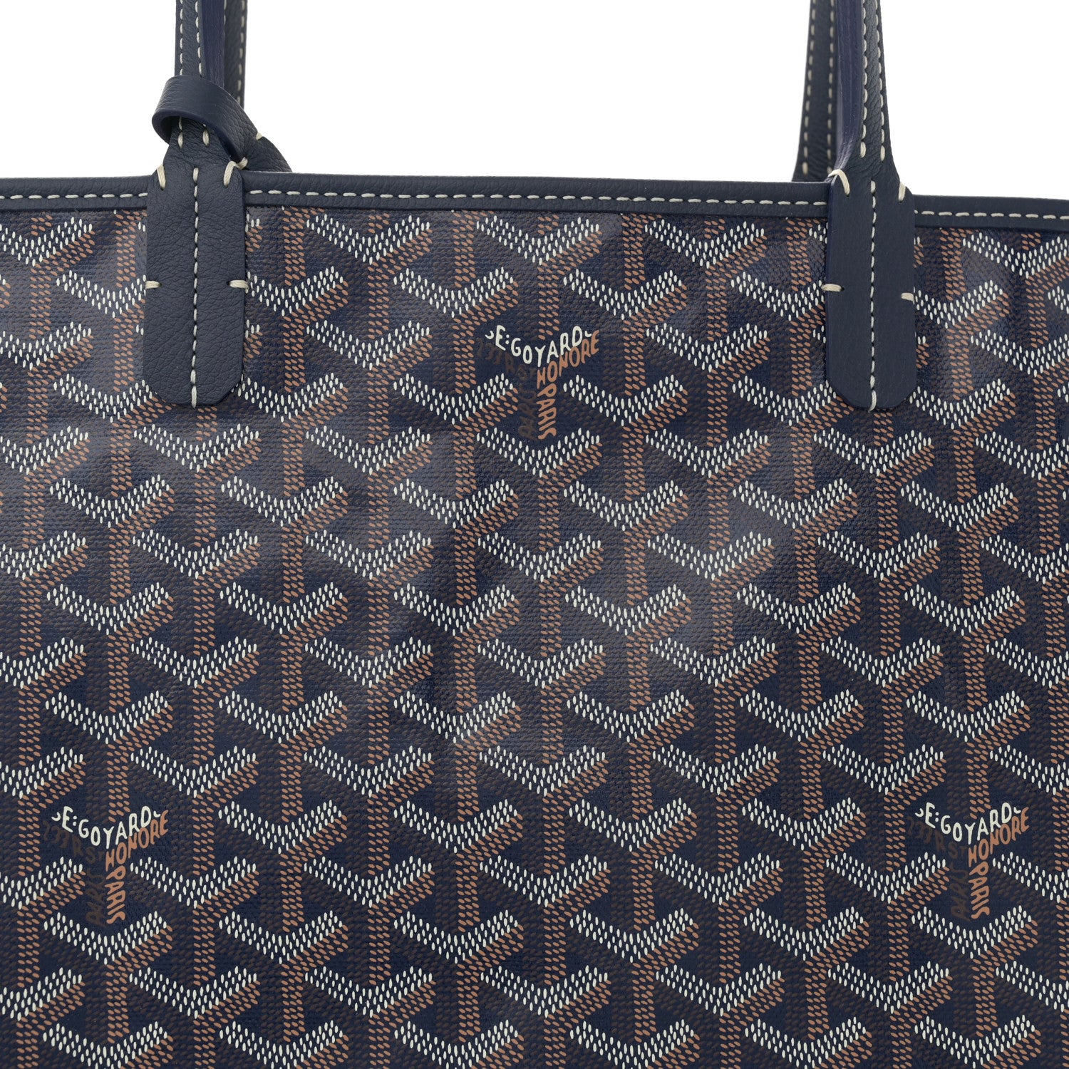 Goyard Goyardine Saint Louis PM Navy 9 of 11