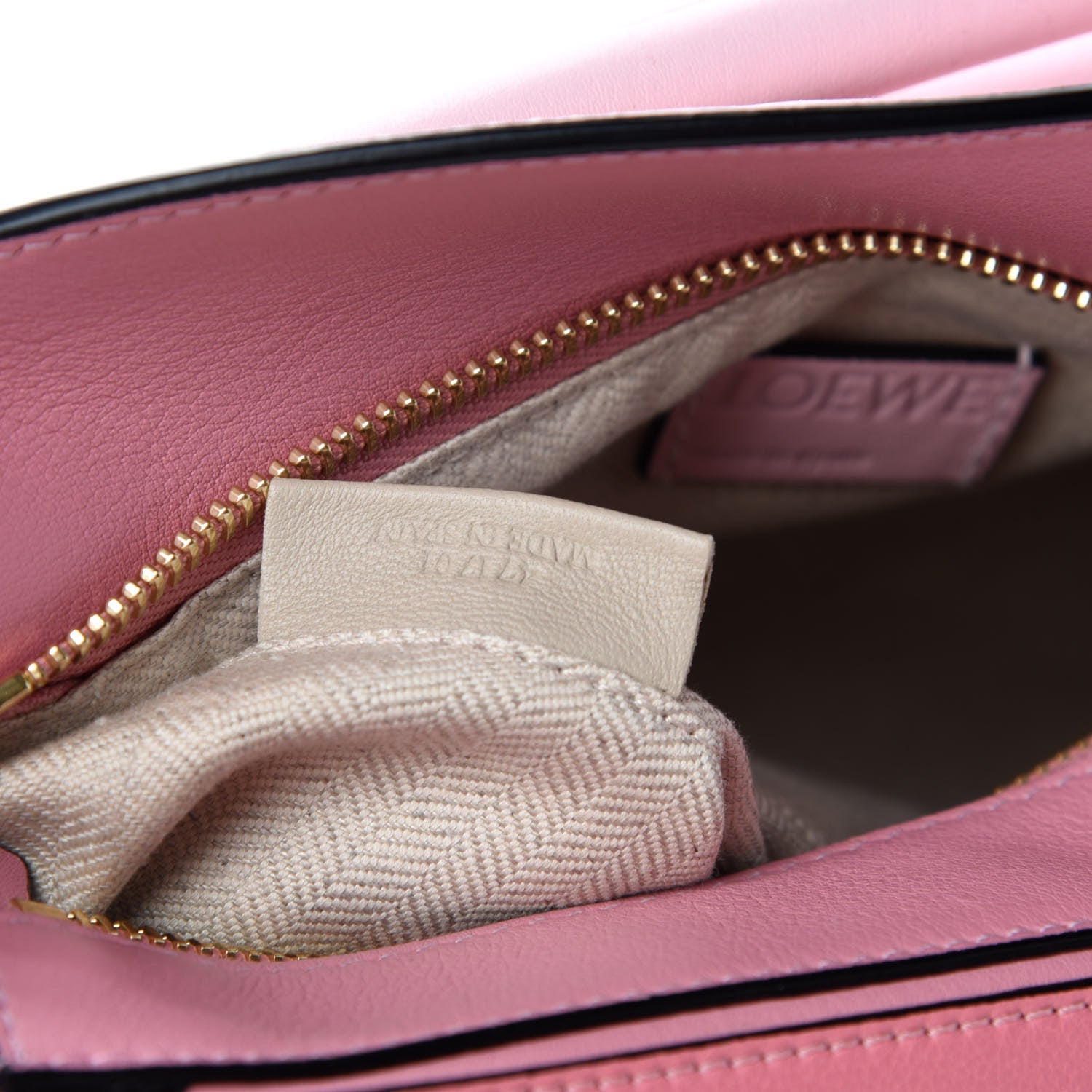 Loewe Calfskin Small Puzzle Bag Soft Pink 12 of 13