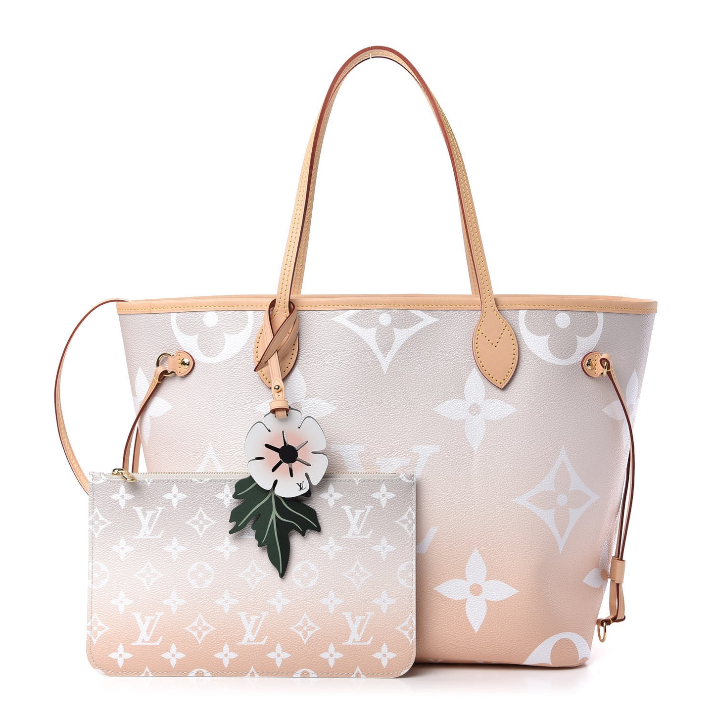 Monogram Giant By The Pool Neverfull MM Brume