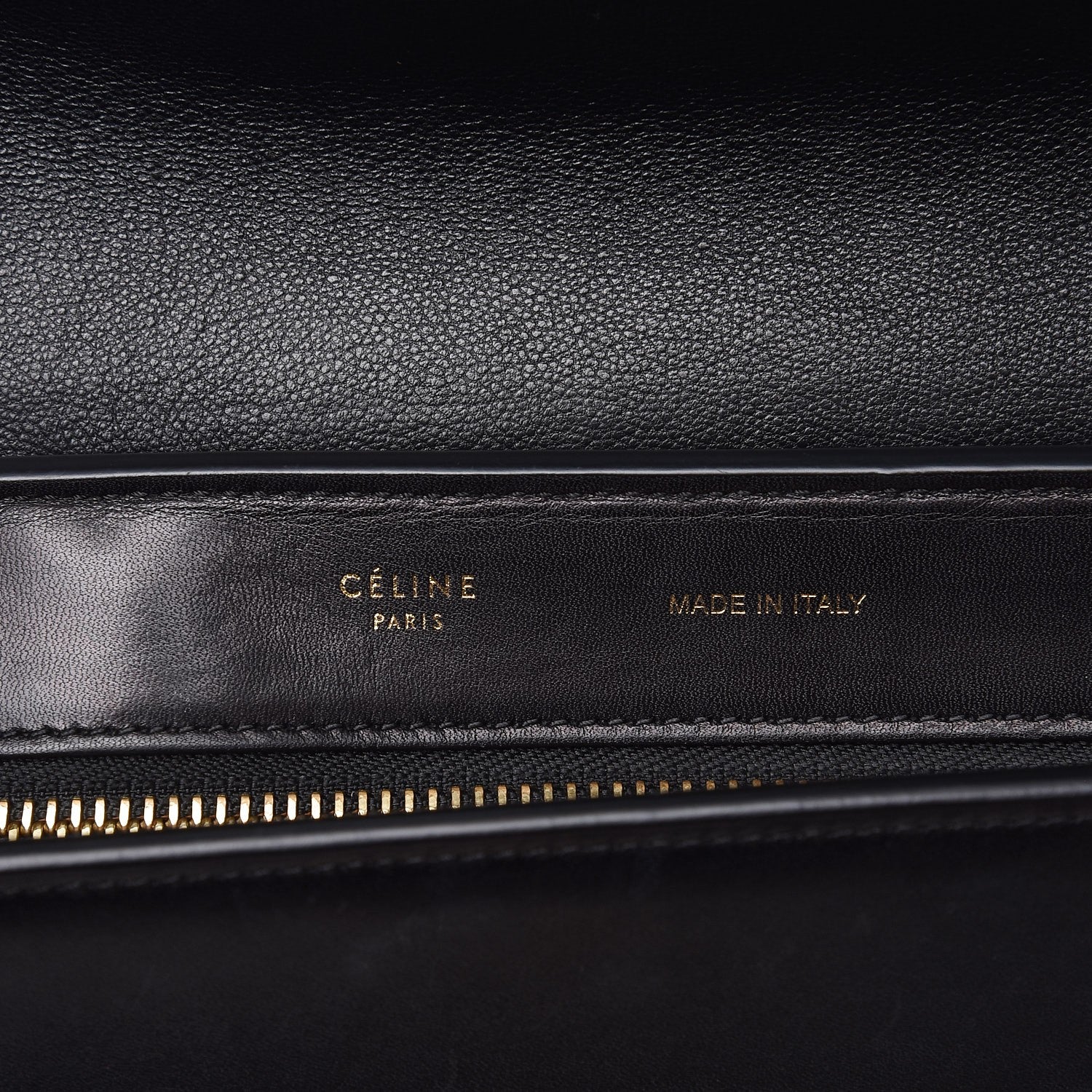 Celine Python Suede Medium Trapeze Midnight 11 of 11