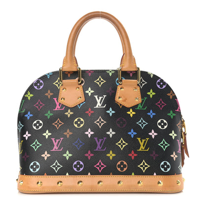 Louis Vuitton Monogram Multicolor Alma PM Black 1 of 15