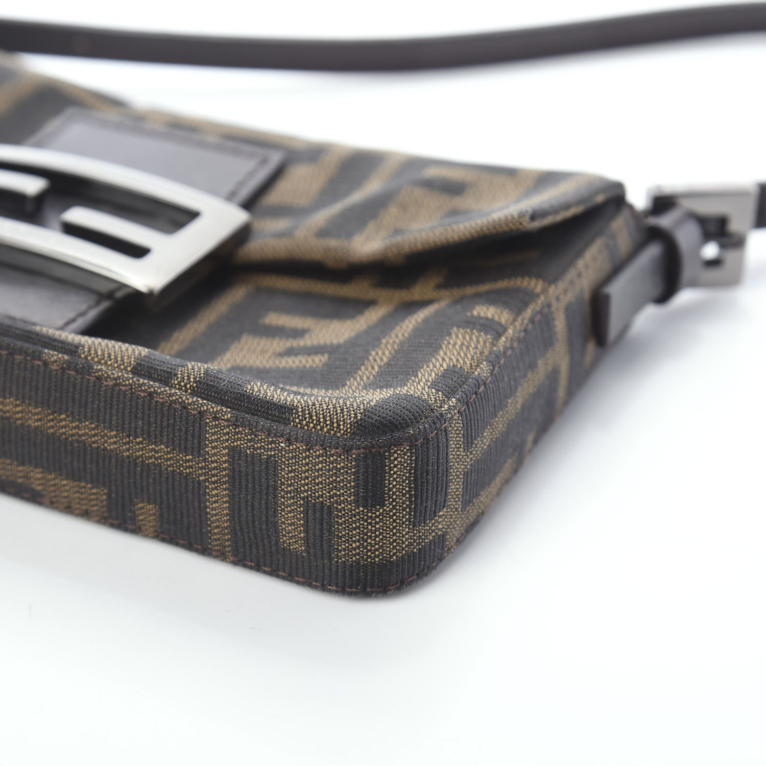 Fendi Zucca Mini Baguette Tobacco 9 of 9