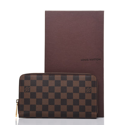 Louis Vuitton Damier Ebene Zippy Organizer Wallet 12 of 12
