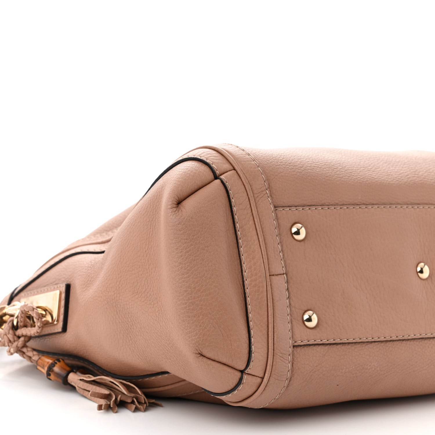 Gucci Pebbled Calfskin Medium Bella Hobo Pink 9 of 10