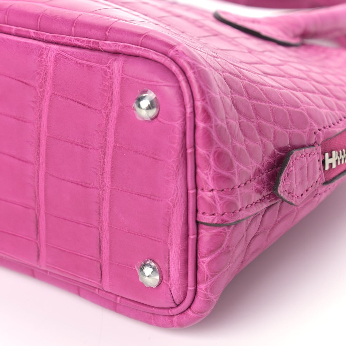 Matte Alligator Bolide Mini 1923 Rose Scheherazade