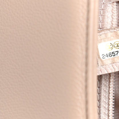 Chanel Caviar Quilted Small Studded Flap Beige 7 of 9