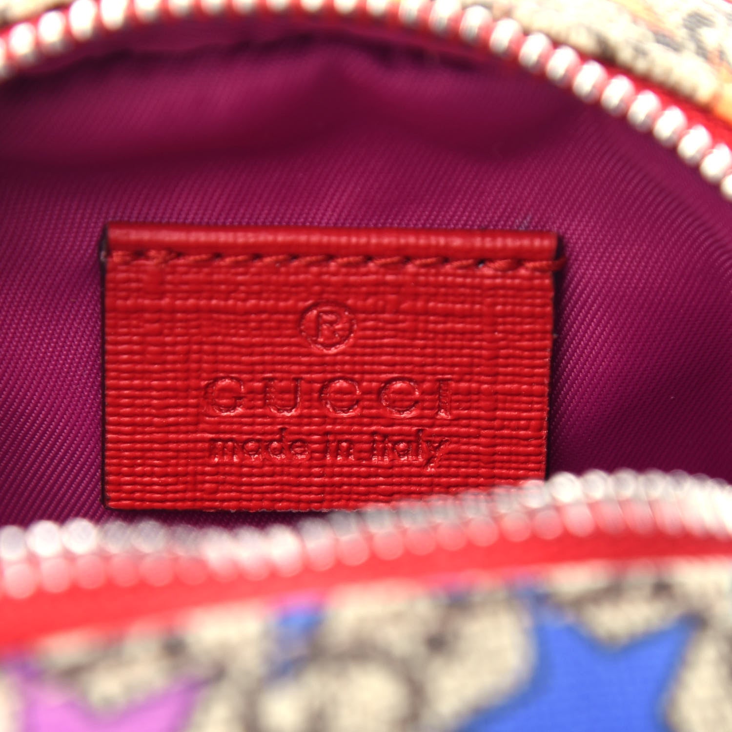 Gucci GG Supreme Monogram Childrens Star Print Round Belt Bag Multicolor 6 of 10