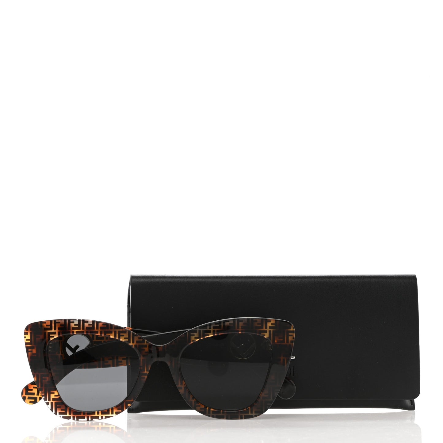 Acetate F is Fendi FF 51mm Cat Eye Sunglasses 0327/S Tortoise Camouflage