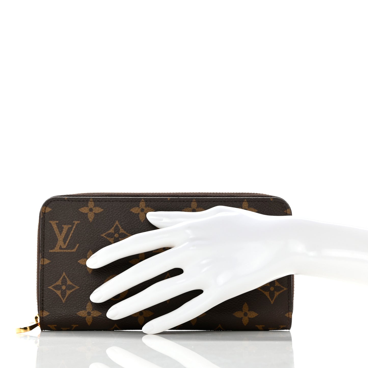 Monogram Zippy Wallet Coquelicot