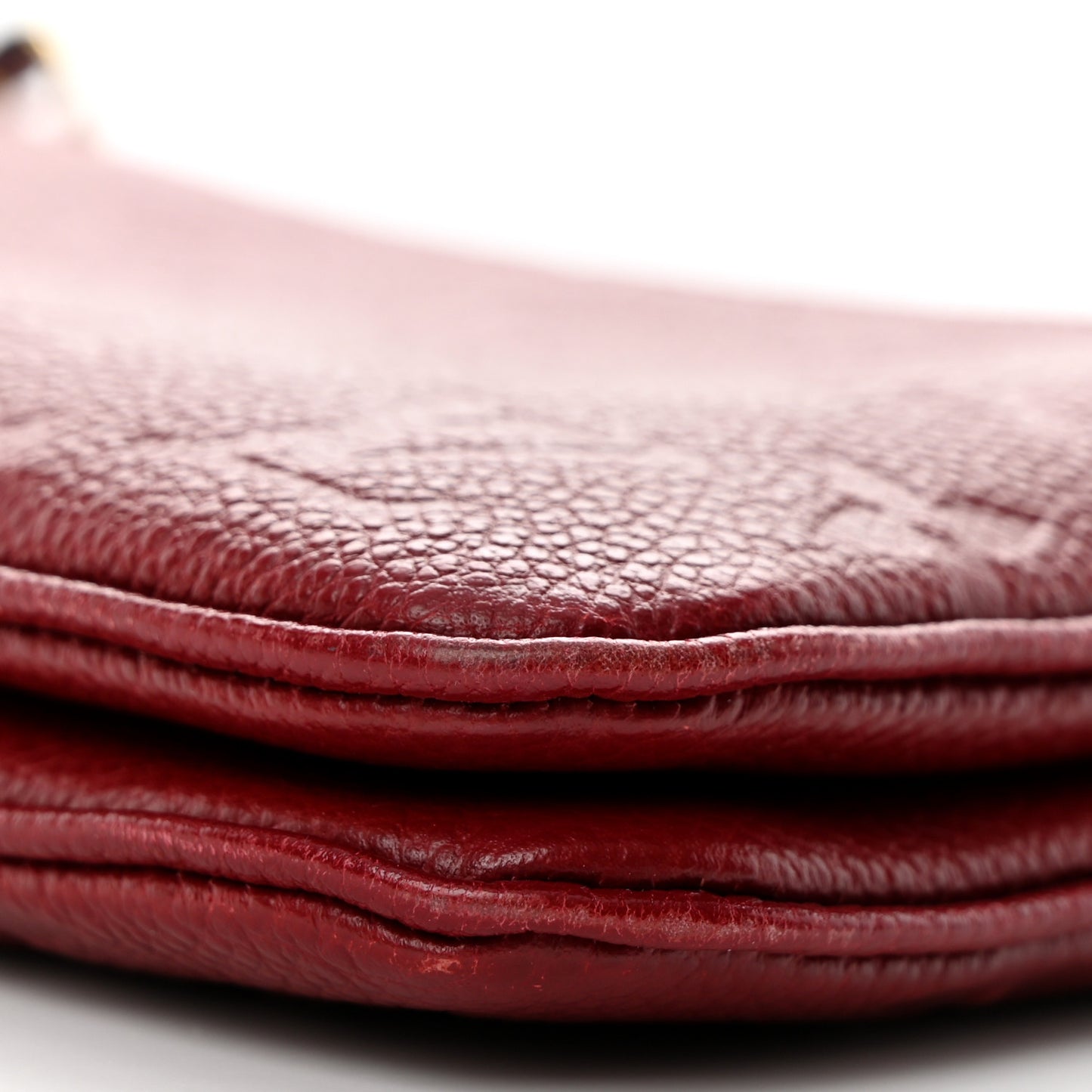 Empreinte Double Zip Pochette Cherry Berry