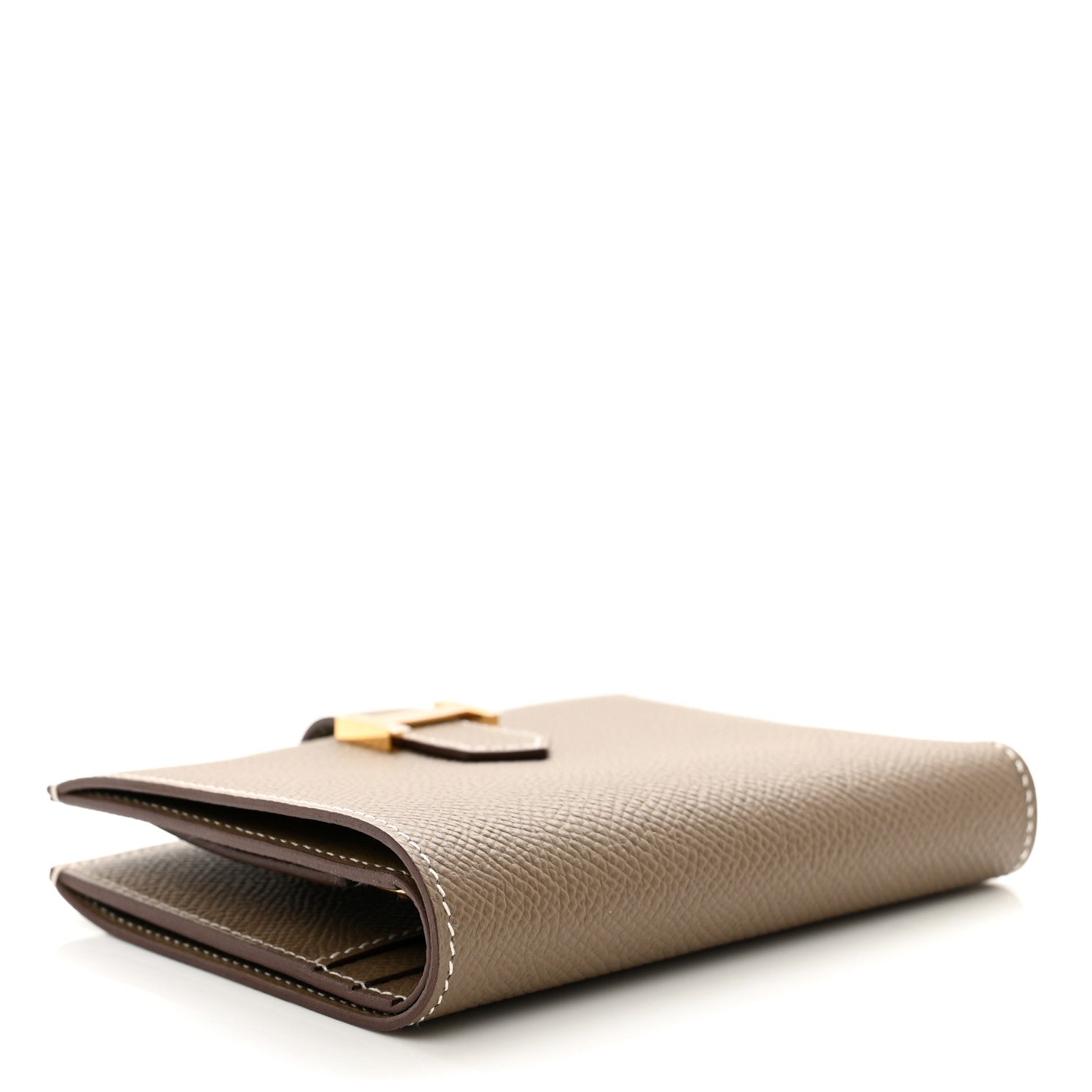 Hermes Epsom Bearn Compact Wallet Etoupe 4 of 8
