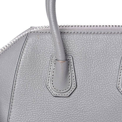 Givenchy Sugar Goatskin Mini Antigona Pearl Grey 12 of 12