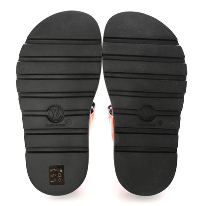 Louis Vuitton Calfskin Pool Pillow Flat Comfort Sandals 37 Rose Pop Pink 5 of 8