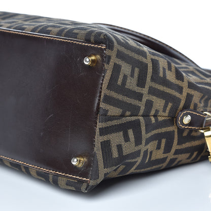 Fendi Zucca Tote Tobacco 10 of 15