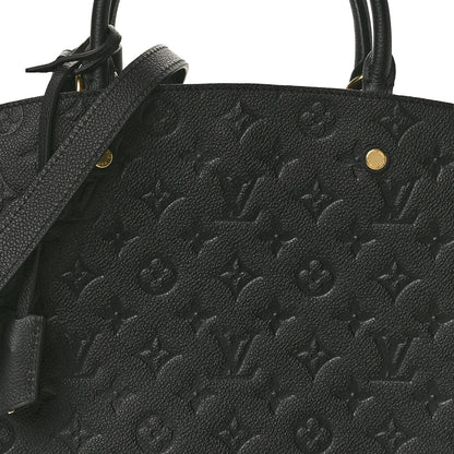 Louis Vuitton Empreinte Montaigne MM Black 7 of 10