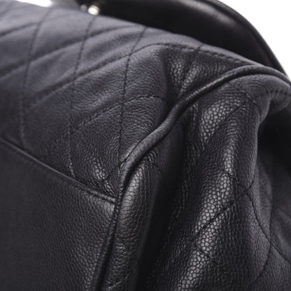 Chanel Caviar Quilted Timeless Accordion Flap Black 12 of 14