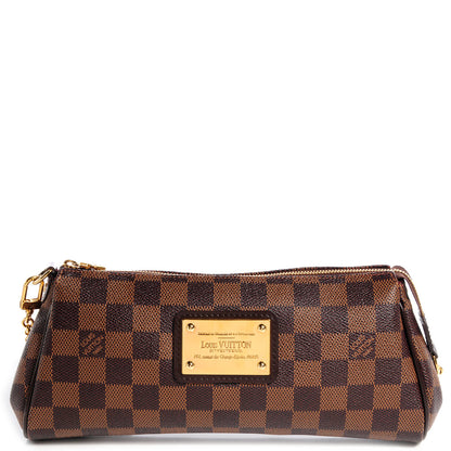 Louis Vuitton Damier Ebene Eva Clutch 1 of 9