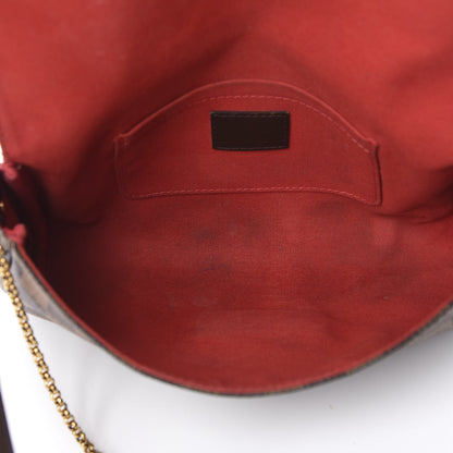 Louis Vuitton Damier Ebene Favorite MM 4 of 9