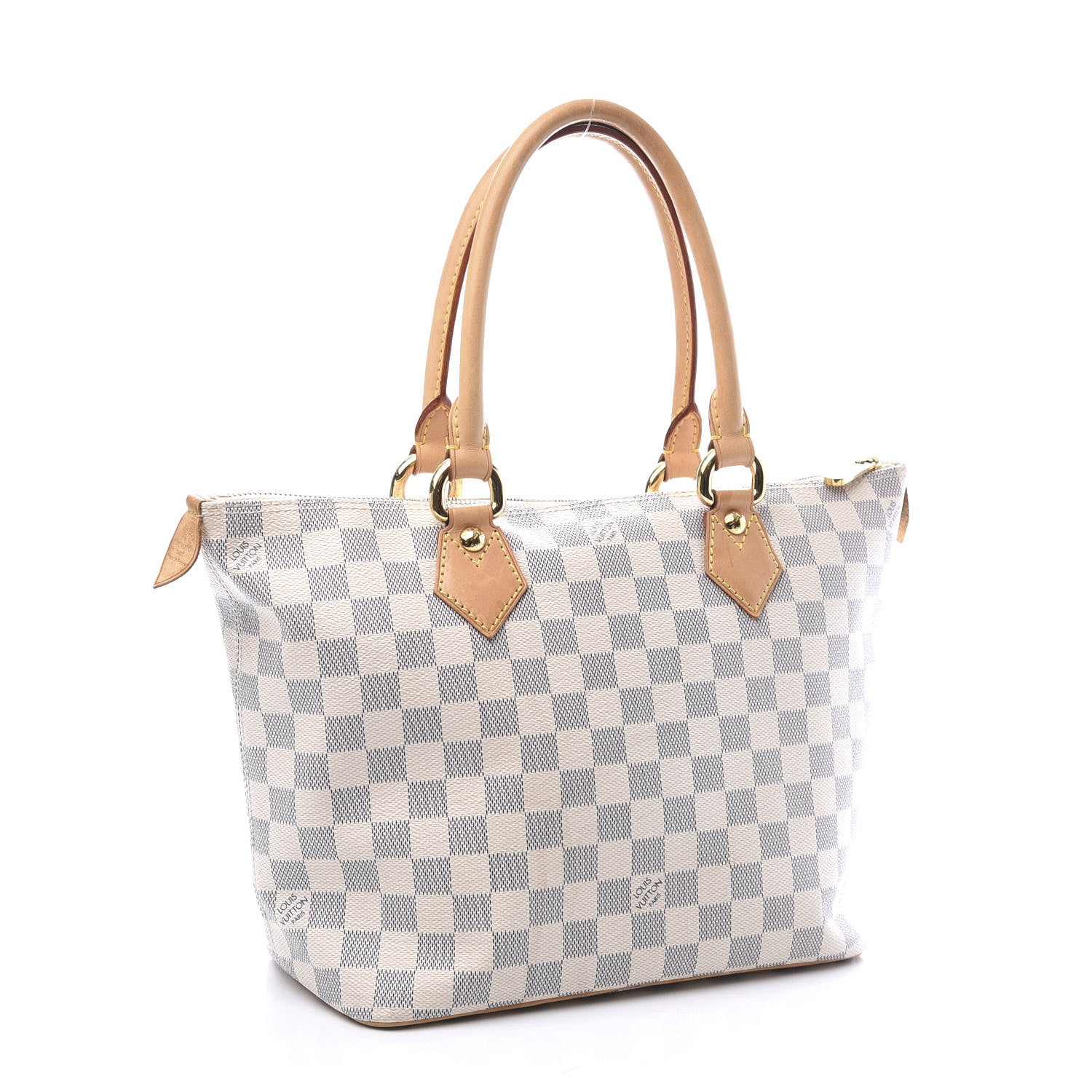 Louis Vuitton Damier Azur Saleya PM 2 of 9