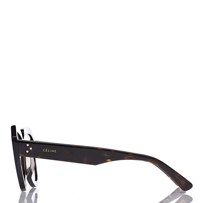 Celine Acetate Sunglasses CL40046U Dark Havana 3 of 7