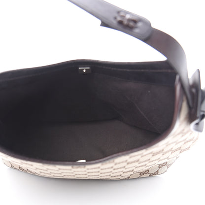 Gucci Monogram Small Hobo Dark Brown 4 of 10